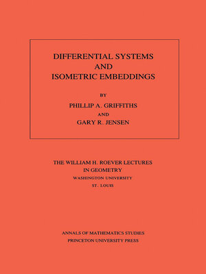 cover image of Differential Systems and Isometric Embeddings.(AM-114), Volume 114